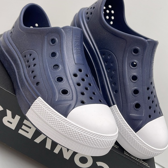Converse WMNS CTAS PLAY LITE CX SLIP OBSIDIAN/OBSIDIAN/WHITE A06665C Sneakers - Picture 7 of 16